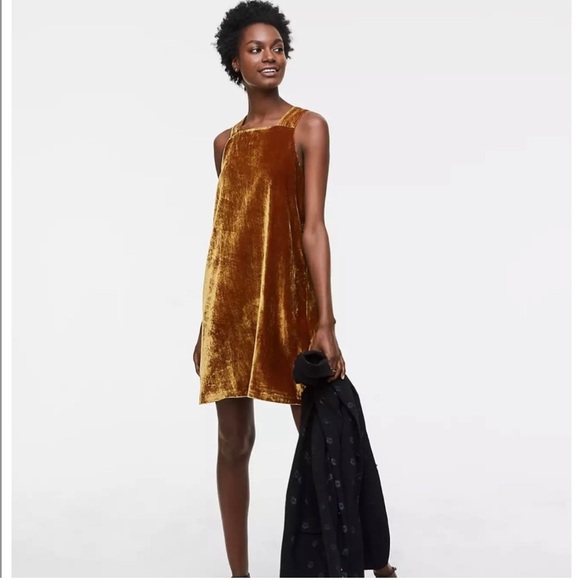LOFT Dresses & Skirts - LOFT Velvet Swing Dress